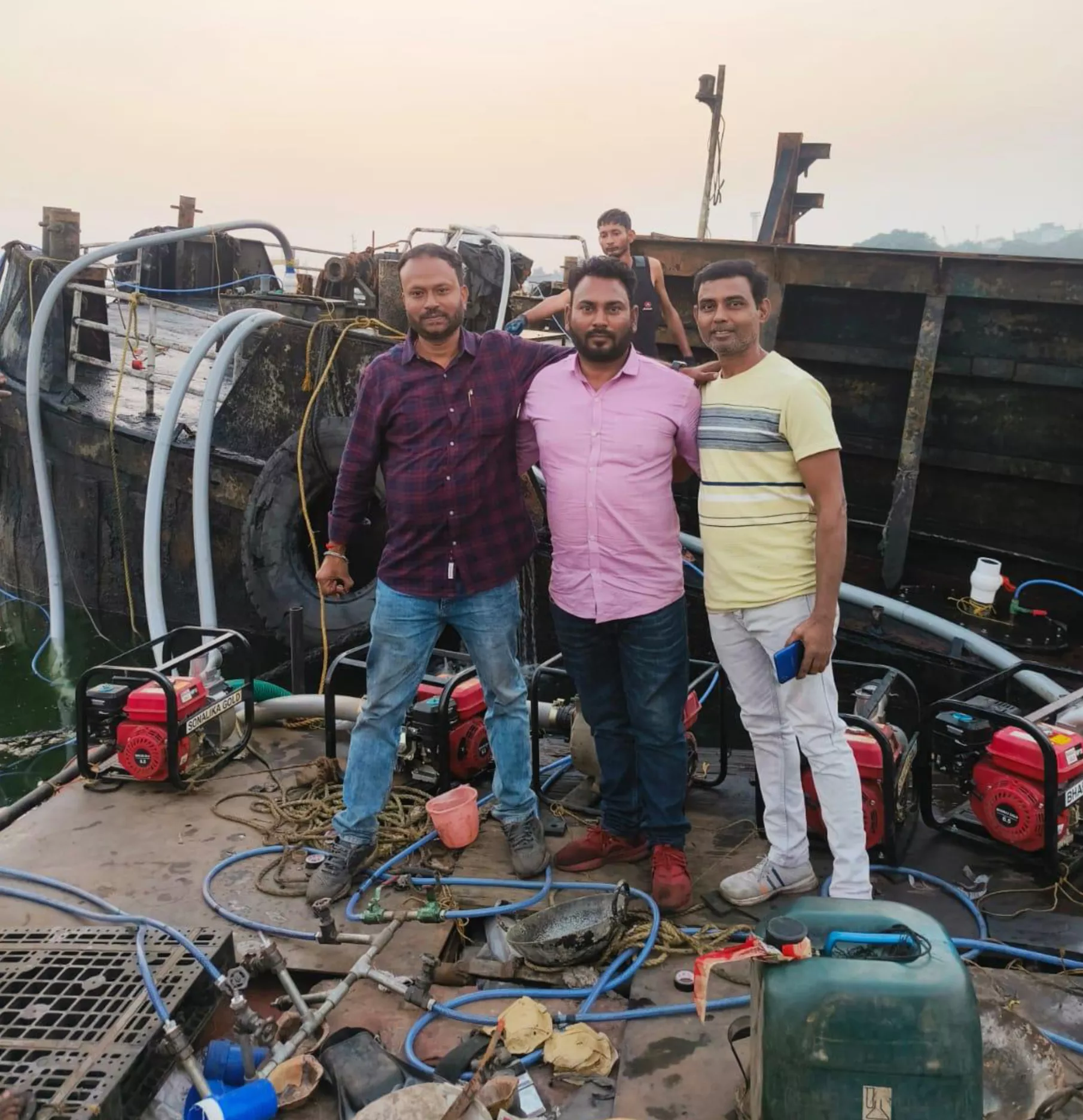 M.V Mississippi II — Salvage Project, Kolkata KPT1
